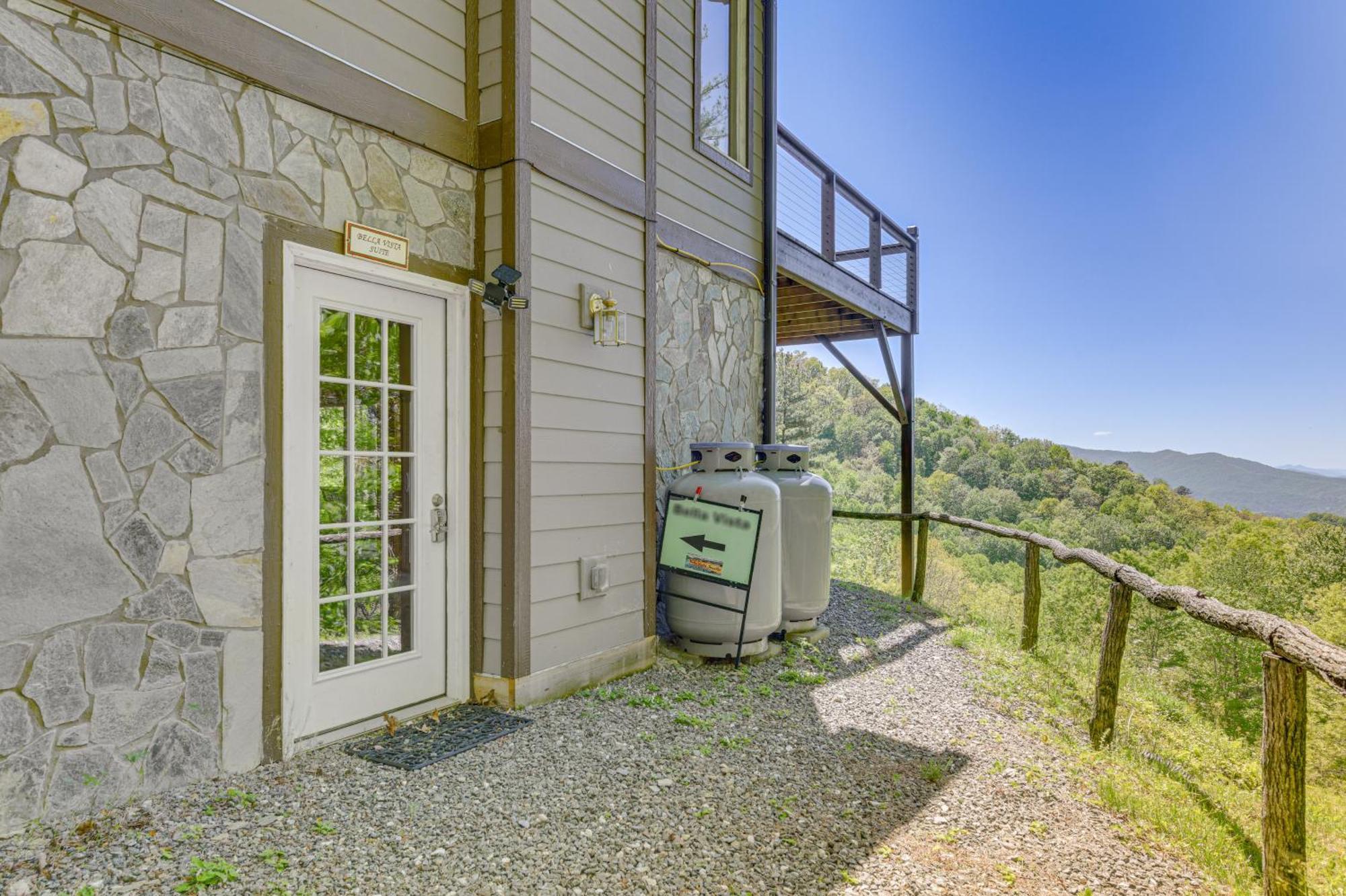 Sweeping Smoky Mountains Vacation Rental Whittier Buitenkant foto