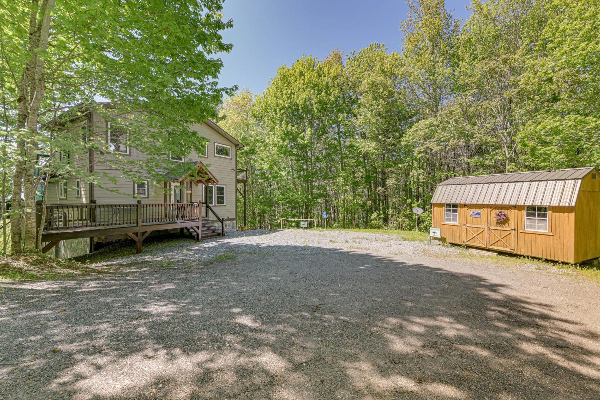 Sweeping Smoky Mountains Vacation Rental Whittier Buitenkant foto
