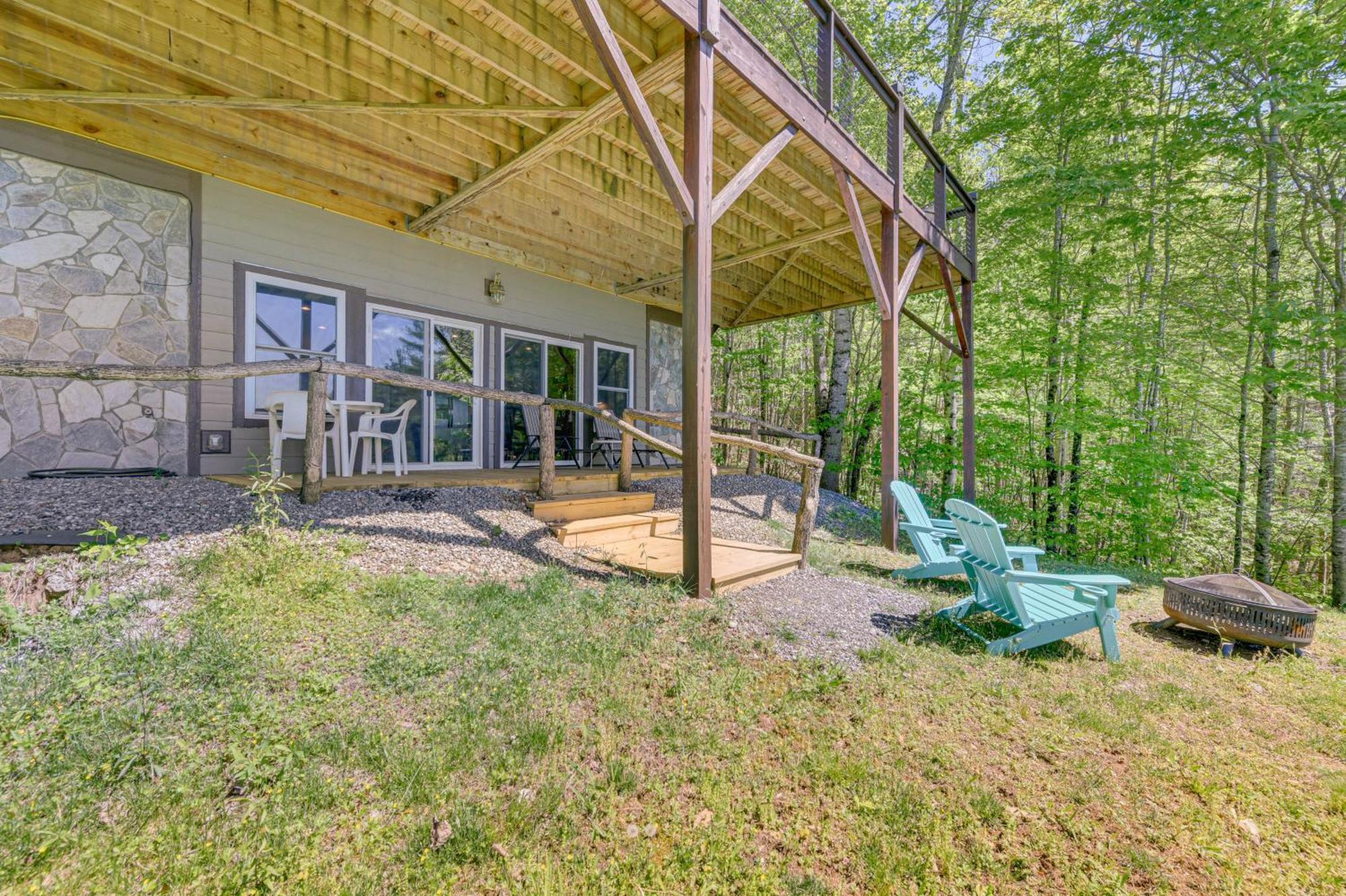 Sweeping Smoky Mountains Vacation Rental Whittier Buitenkant foto