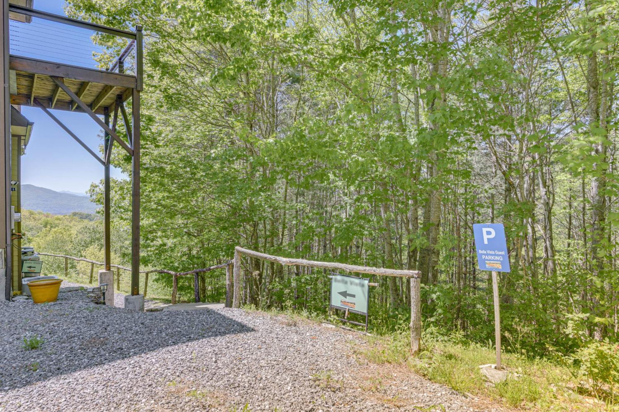 Sweeping Smoky Mountains Vacation Rental Whittier Buitenkant foto